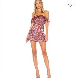For Love and Lemons Flora Mini Dress- Size Small